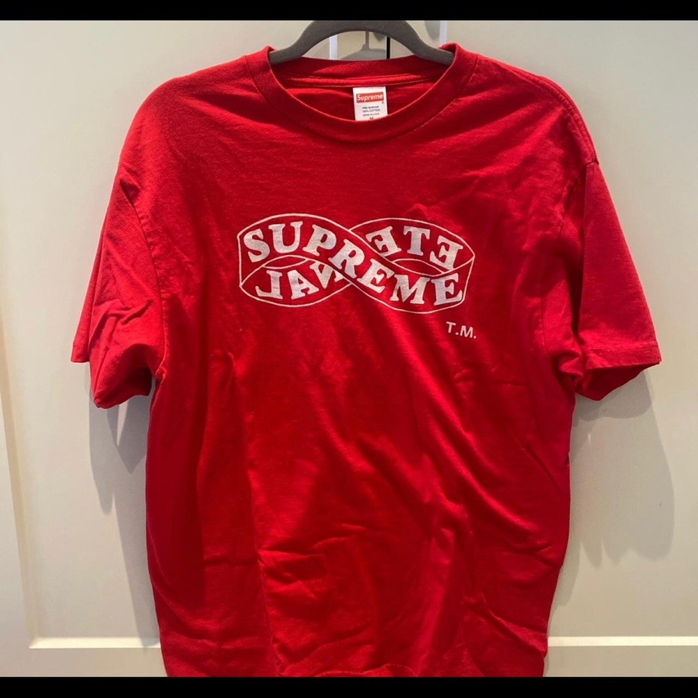 Red Supreme Eternal Tee (FW18)